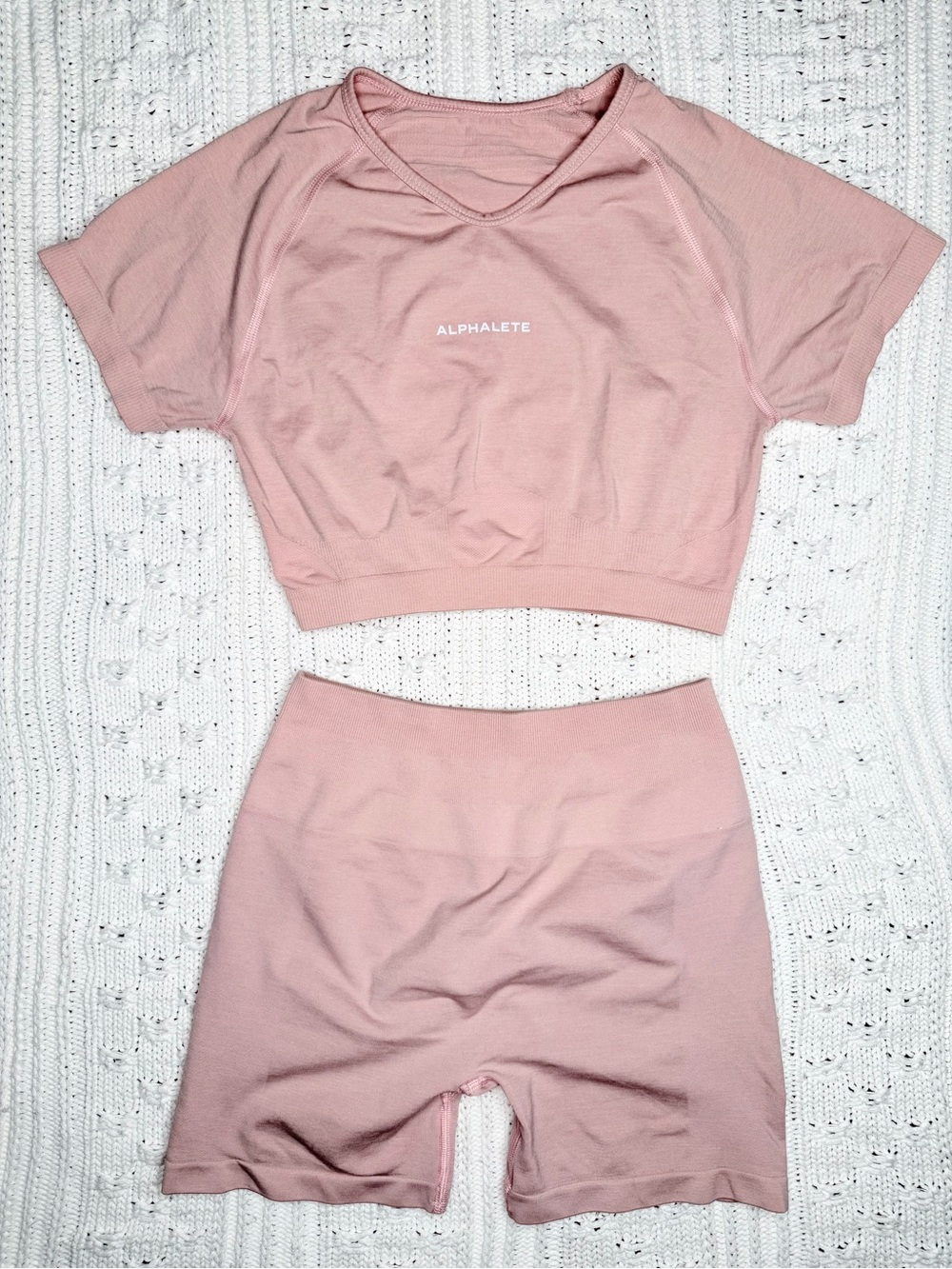 Alphalete Short Set